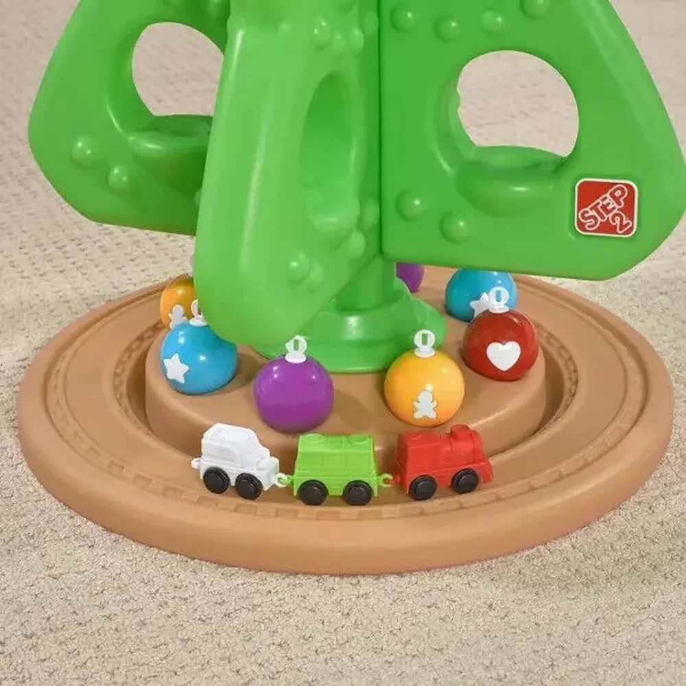 NEW Step2 My First Christmas Tree with Ornaments & Train 31